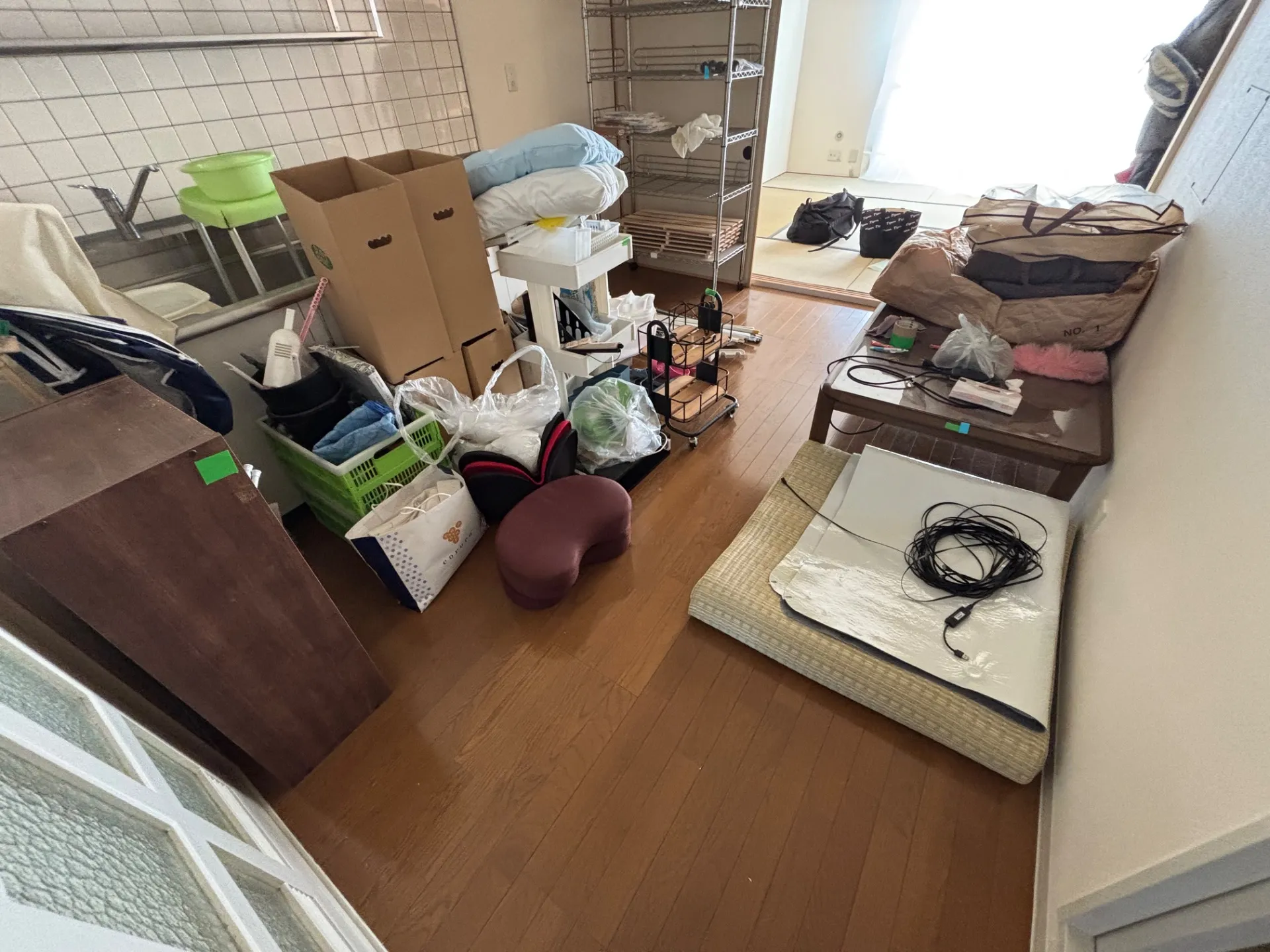 不用品回収 before after